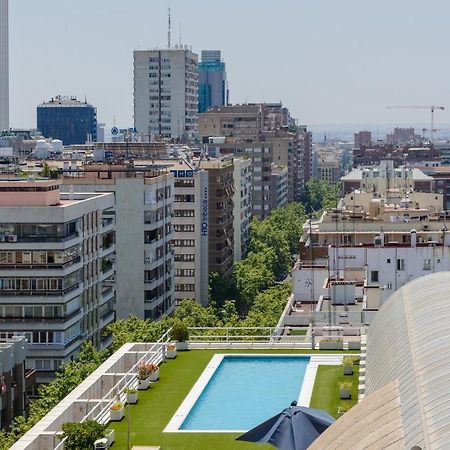 Ferienwohnung Charming Eurobuilding Skyline Madrid Exterior foto