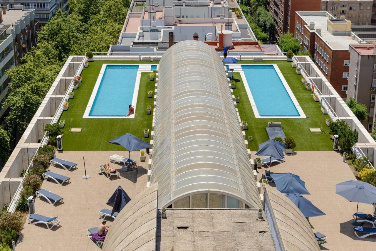 Ferienwohnung Charming Eurobuilding Skyline Madrid Exterior foto