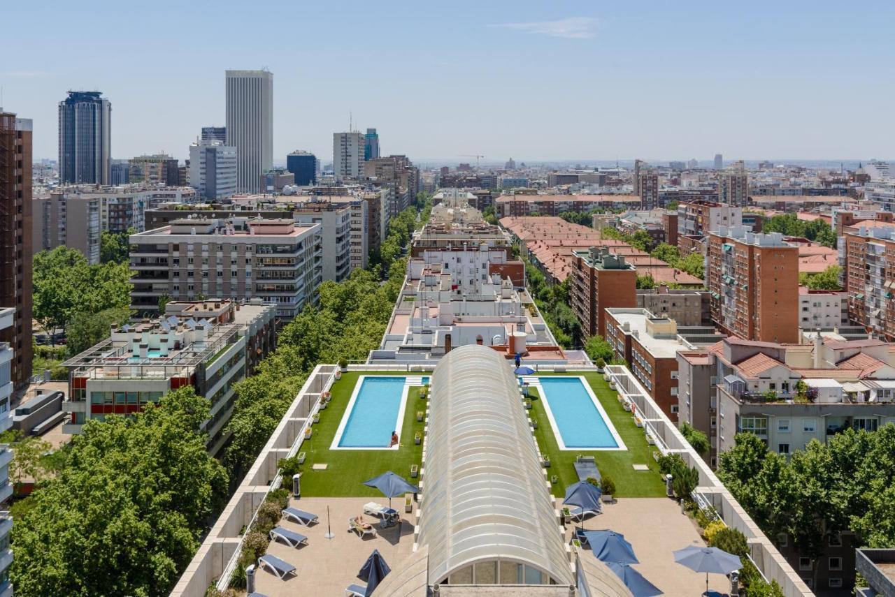 Ferienwohnung Charming Eurobuilding Skyline Madrid Exterior foto